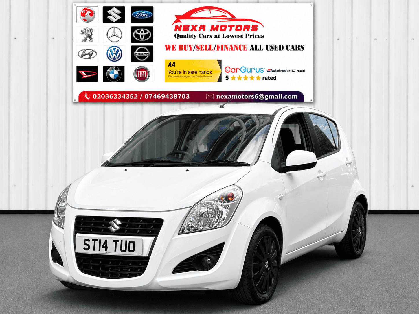 A 2014 SUZUKI SPLASH 1.0 12V SZ2 MPV 5dr Petrol Manual Euro 5 (68 ps) A 2014 SUZUKI SPLASH 1.0 12V SZ2 MPV 5dr Petrol Manual Euro 5 (68 ps)