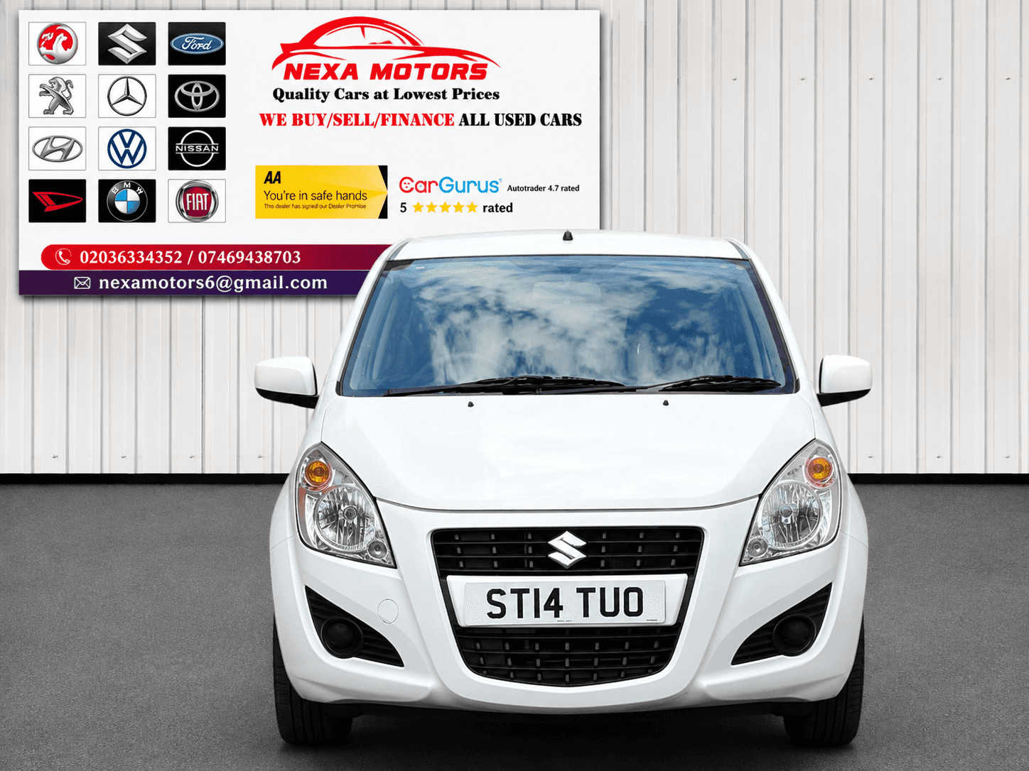 A 2014 SUZUKI SPLASH 1.0 12V SZ2 MPV 5dr Petrol Manual Euro 5 (68 ps) A 2014 SUZUKI SPLASH 1.0 12V SZ2 MPV 5dr Petrol Manual Euro 5 (68 ps)