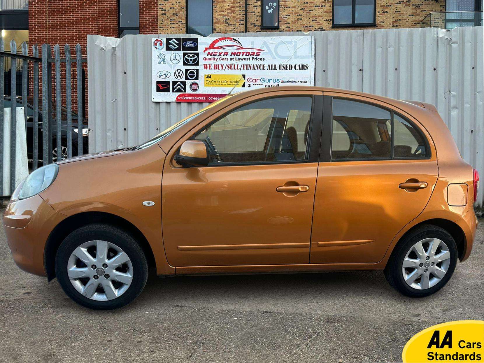 A 2011 NISSAN MICRA 1.2 12V Acenta Hatchback 5dr Petrol CVT Euro 5 (80 ps) A 2011 NISSAN MICRA 1.2 12V Acenta Hatchback 5dr Petrol CVT Euro 5 (80 ps)