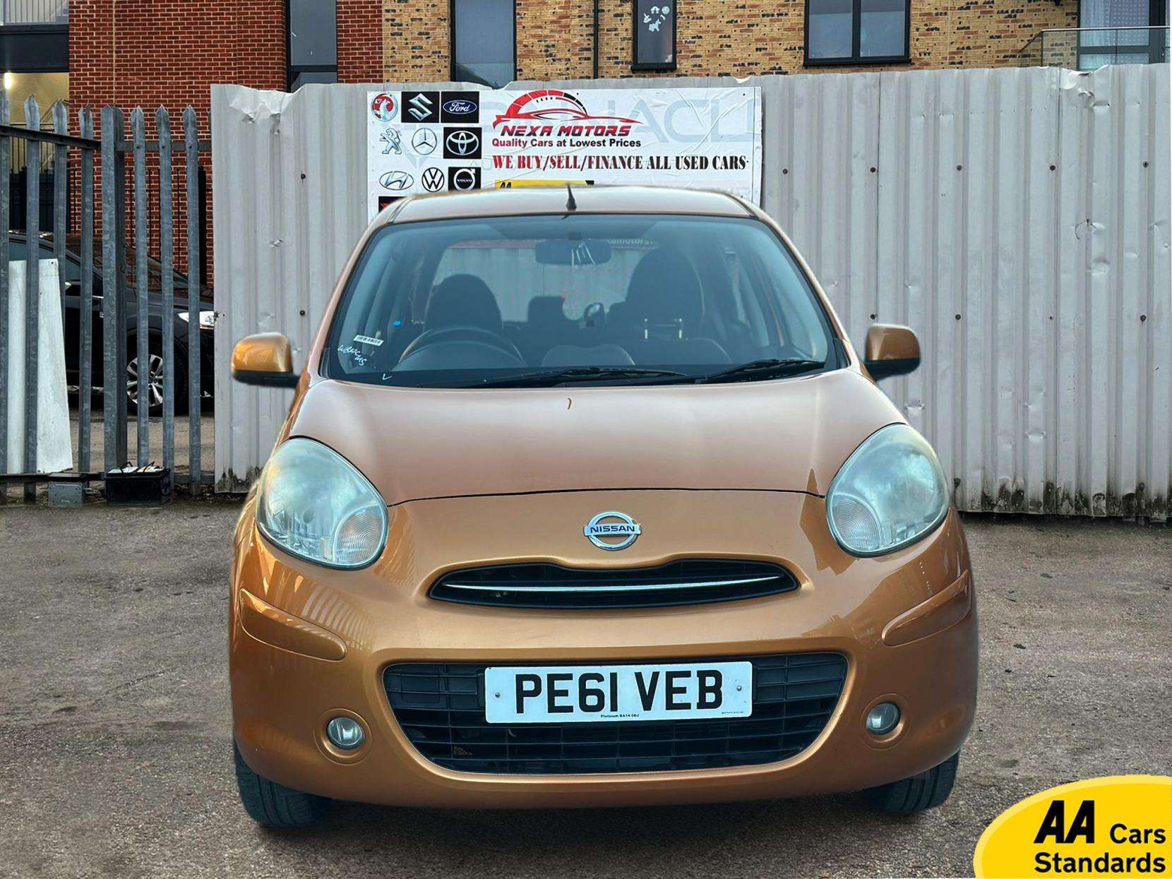 A 2011 NISSAN MICRA 1.2 12V Acenta Hatchback 5dr Petrol CVT Euro 5 (80 ps) A 2011 NISSAN MICRA 1.2 12V Acenta Hatchback 5dr Petrol CVT Euro 5 (80 ps)