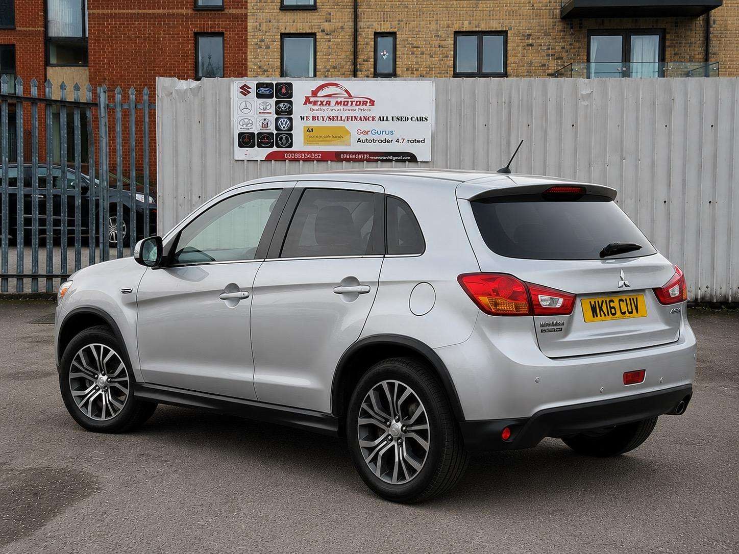 A 2016 MITSUBISHI ASX 1.6 ZC-M SUV 5dr Petrol Manual Euro 6 (117 ps) A 2016 MITSUBISHI ASX 1.6 ZC-M SUV 5dr Petrol Manual Euro 6 (117 ps)