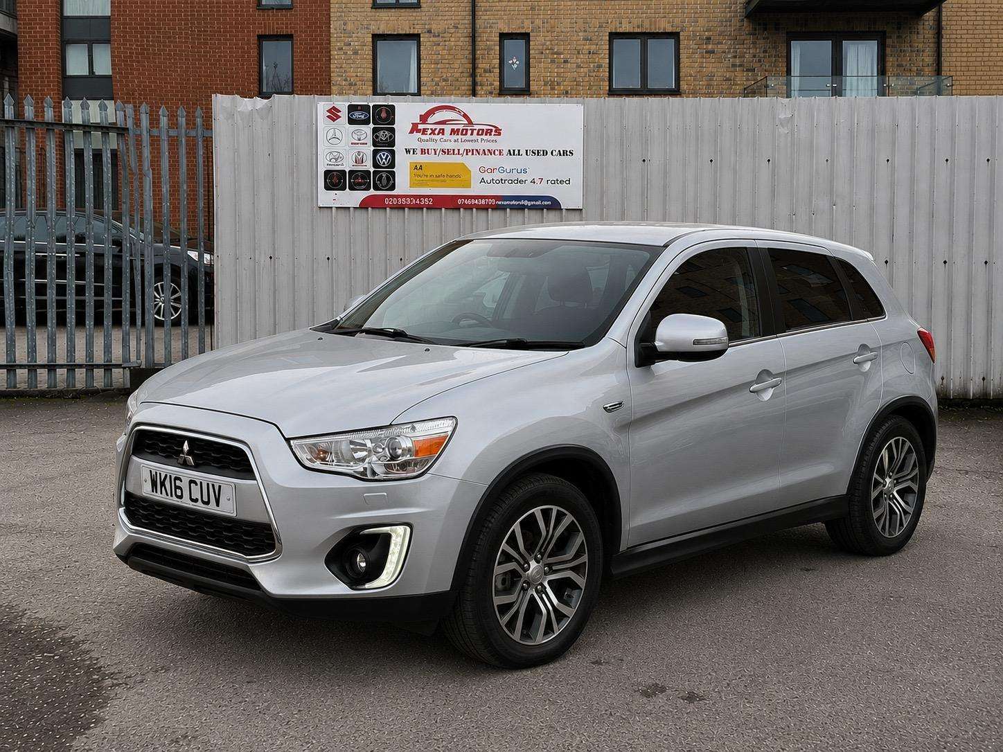 A 2016 MITSUBISHI ASX 1.6 ZC-M SUV 5dr Petrol Manual Euro 6 (117 ps) A 2016 MITSUBISHI ASX 1.6 ZC-M SUV 5dr Petrol Manual Euro 6 (117 ps)