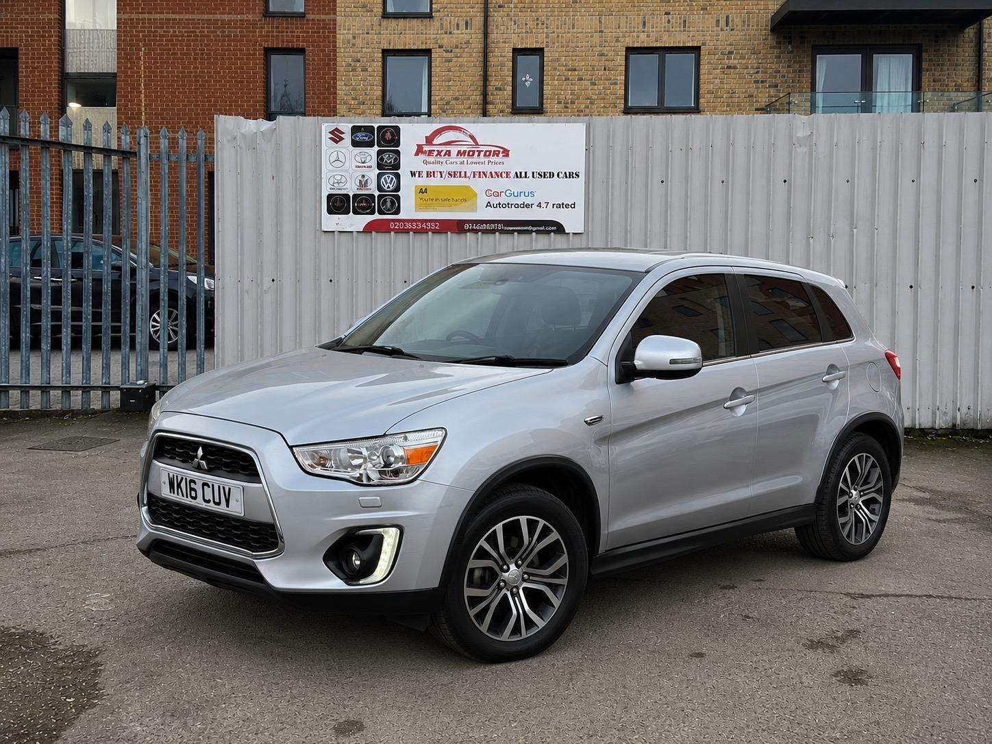 A 2016 MITSUBISHI ASX 1.6 ZC-M SUV 5dr Petrol Manual Euro 6 (117 ps) A 2016 MITSUBISHI ASX 1.6 ZC-M SUV 5dr Petrol Manual Euro 6 (117 ps)