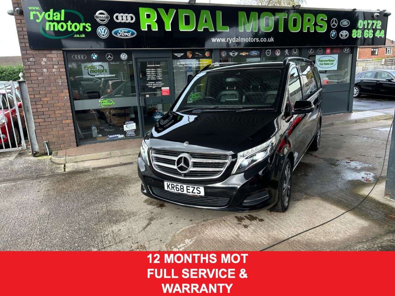 A 2018 MERCEDES-BENZ V-CLASS 2.1 V220 D SPORT L 5d 161 BHP HIGH SPEC, PAN GLASS ROOF A 2018 MERCEDES-BENZ V-CLASS 2.1 V220 D SPORT L 5d 161 BHP HIGH SPEC, PAN GLASS ROOF
