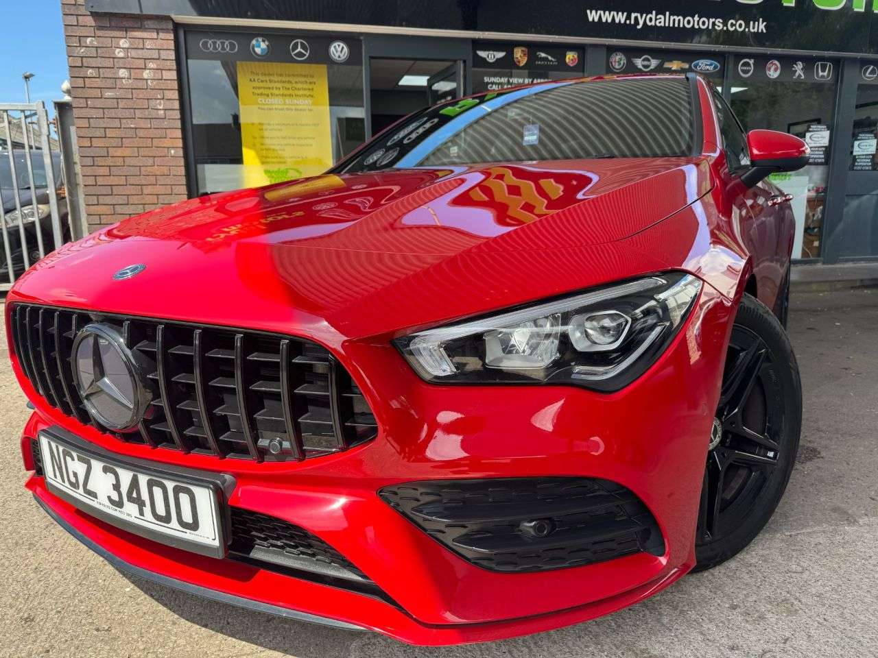 A 2019 MERCEDES-BENZ CLA 1.3 CLA200 AMG Line (Premium) Coupe 4dr Petrol 7G-DCT Euro 6 (s/s) (163 ps) A 2019 MERCEDES-BENZ CLA 1.3 CLA200 AMG Line (Premium) Coupe 4dr Petrol 7G-DCT Euro 6 (s/s) (163 ps)
