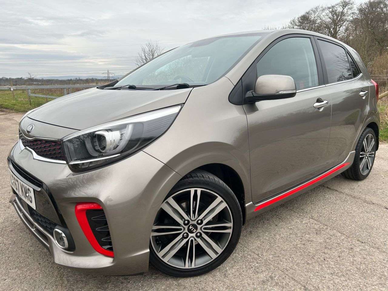 A 2017 KIA PICANTO 1.25 GT-Line S Hatchback 5dr Petrol Manual Euro 6 (83 bhp) A 2017 KIA PICANTO 1.25 GT-Line S Hatchback 5dr Petrol Manual Euro 6 (83 bhp)