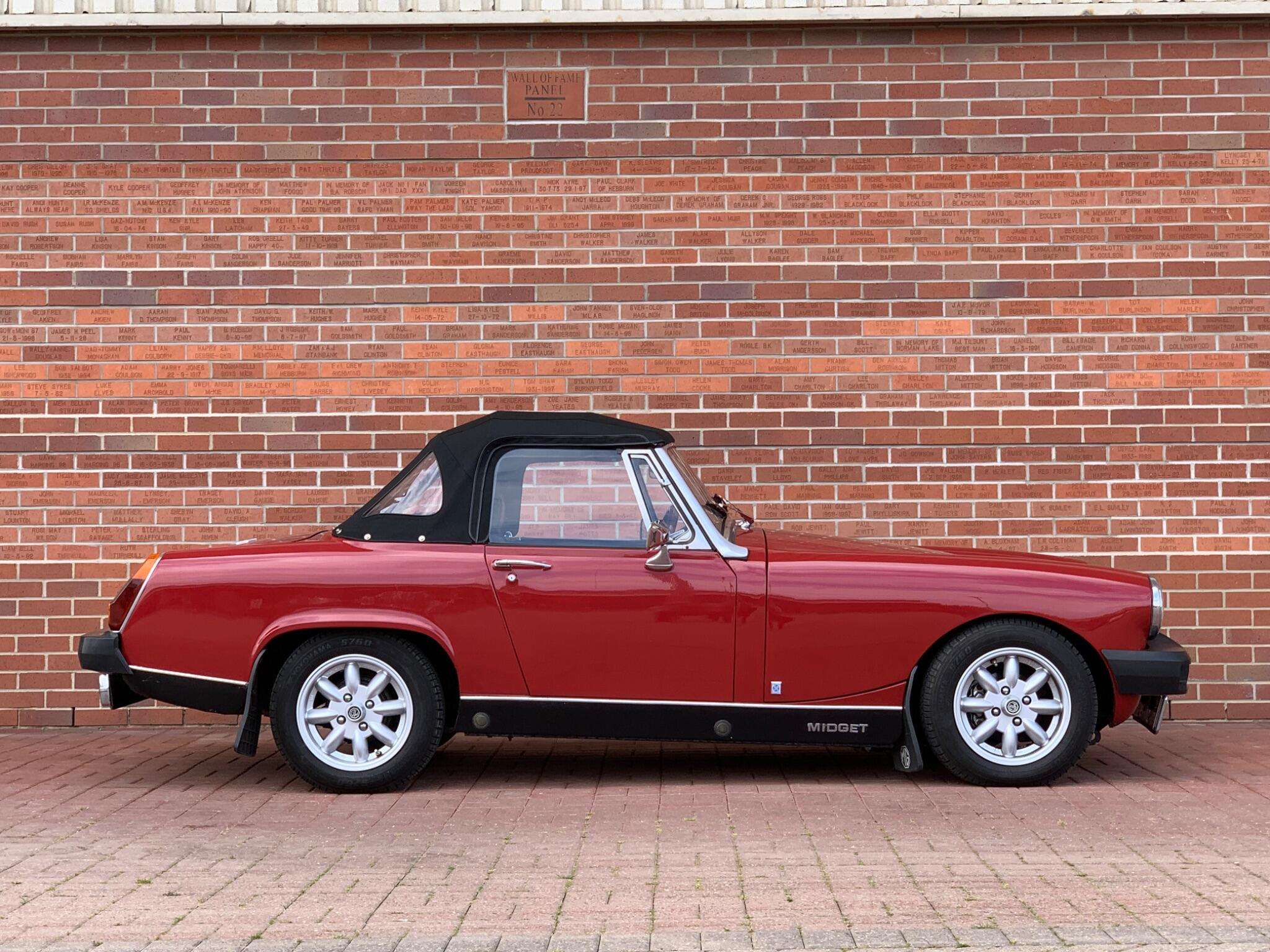 1977 MG MIDGET 1977 MG MIDGET