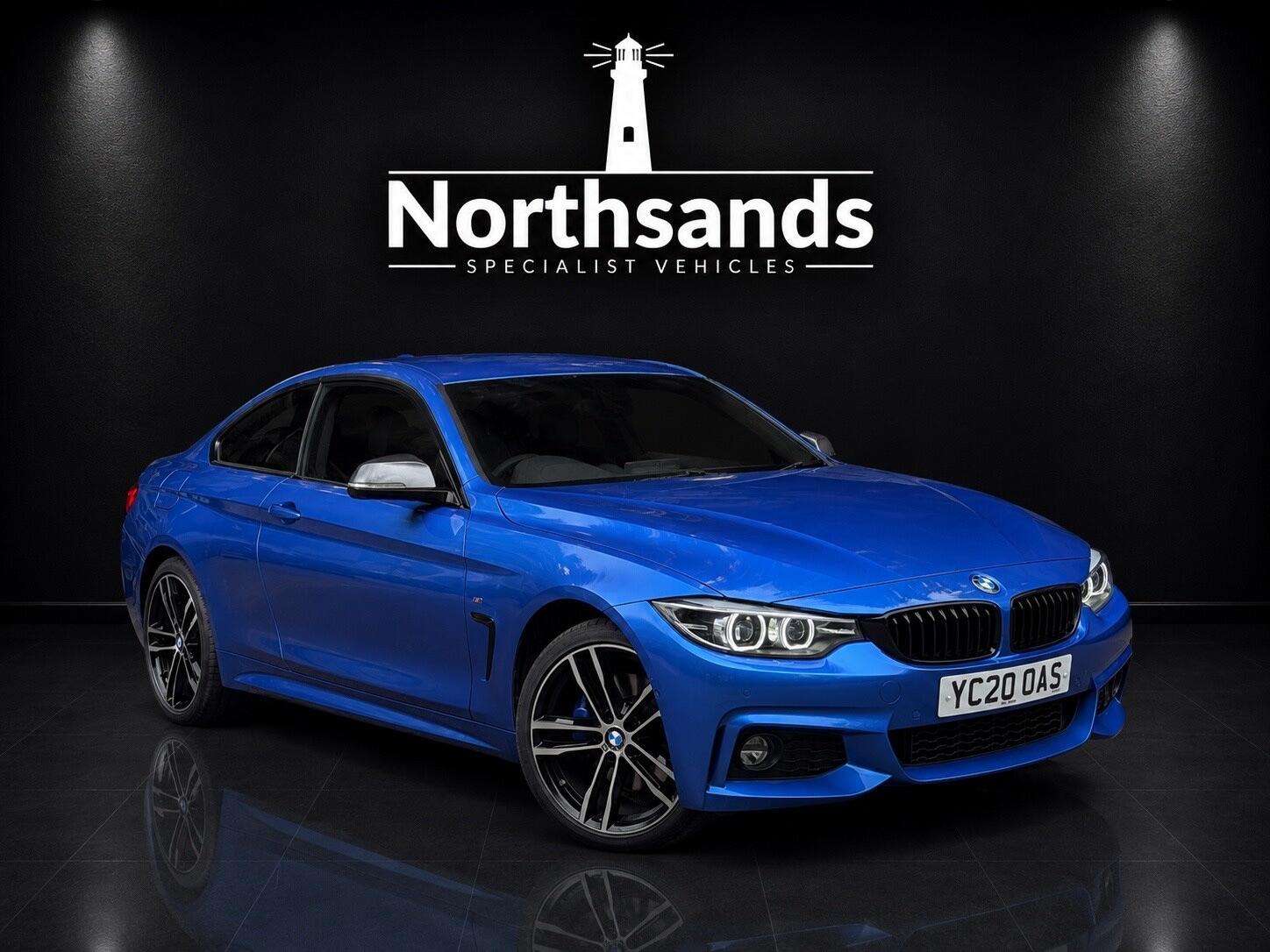 A 2020 BMW 4 SERIES 2.0 420i GPF M Sport Auto xDrive Euro 6 (s/s) 2dr A 2020 BMW 4 SERIES 2.0 420i GPF M Sport Auto xDrive Euro 6 (s/s) 2dr