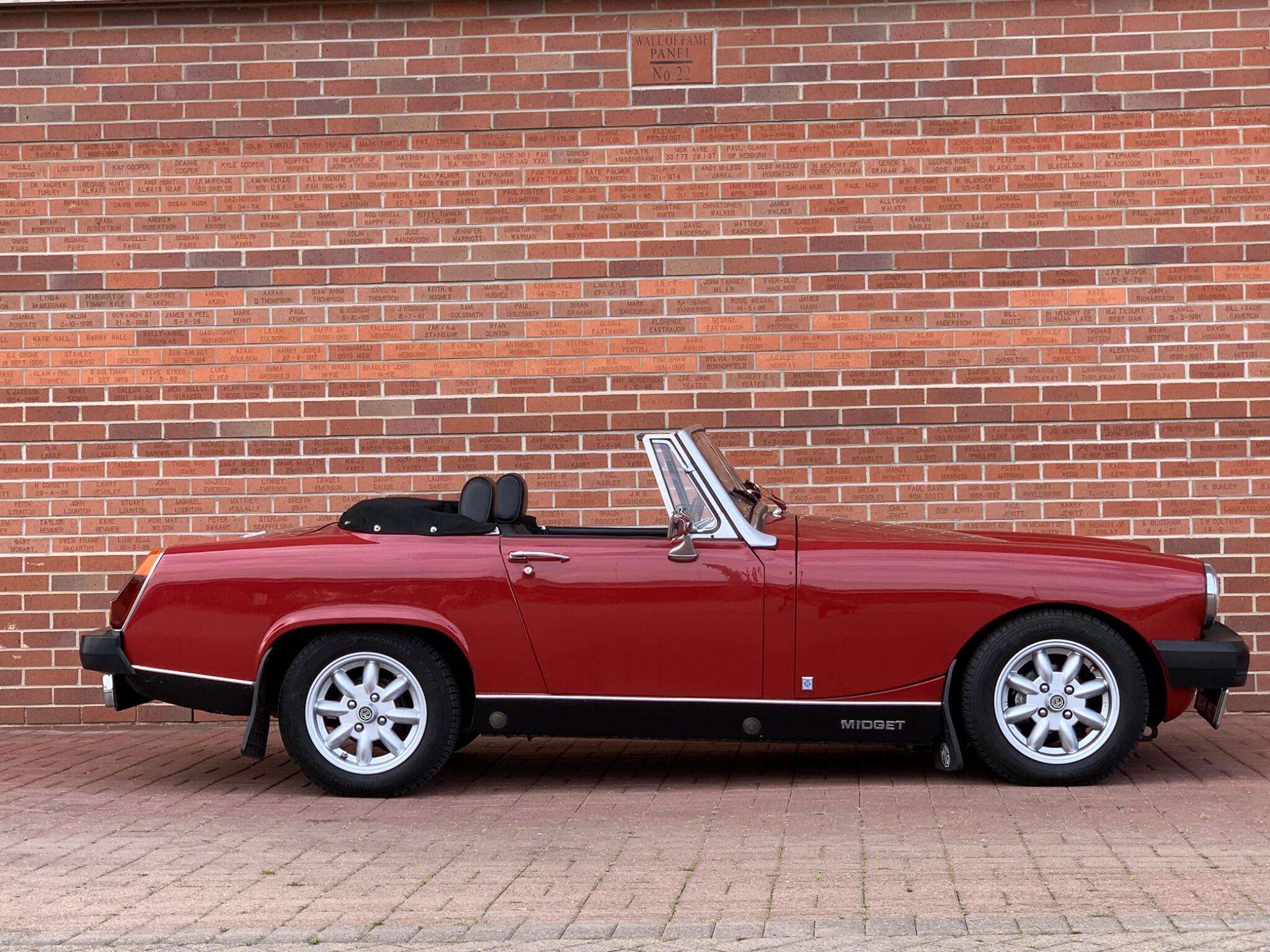 1977 MG MIDGET 1977 MG MIDGET