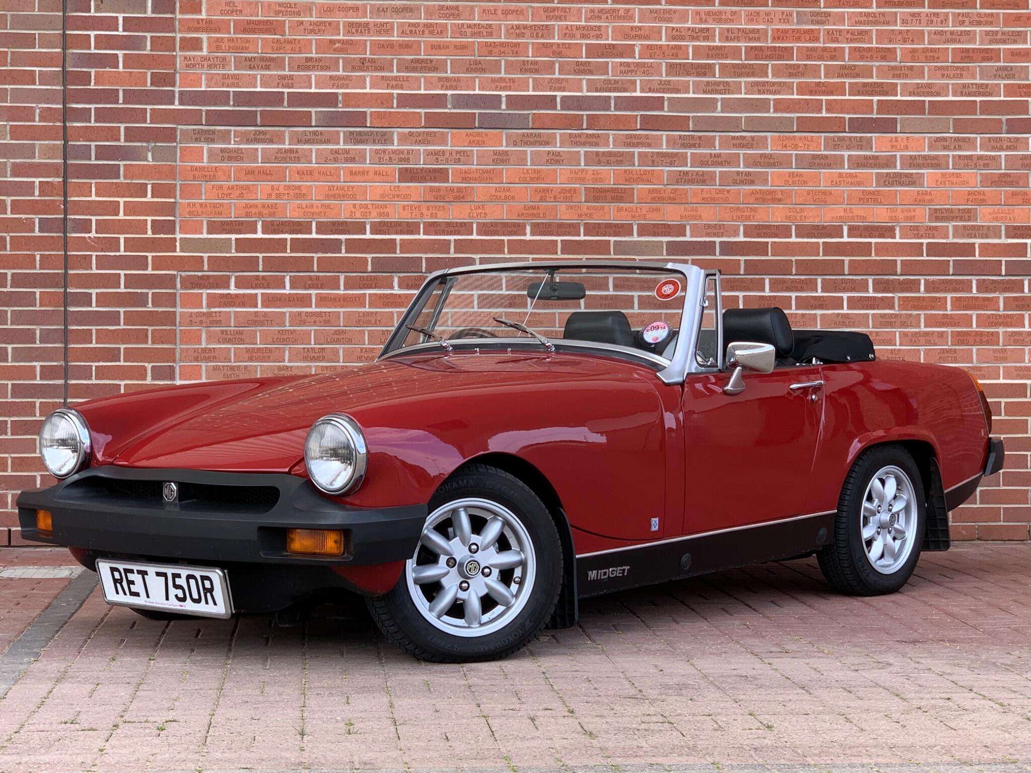 1977 MG MIDGET 1977 MG MIDGET