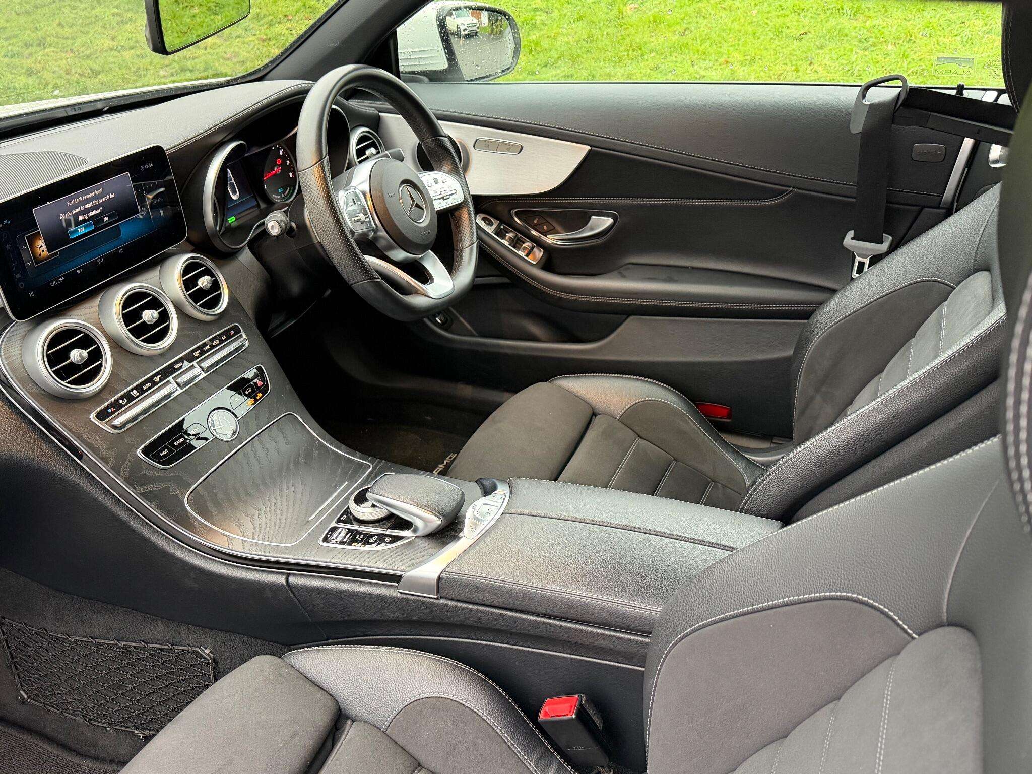 A 2019 MERCEDES-BENZ C CLASS 1.5 C200 MHEV AMG Line Cabriolet G-Tronic+ 4MATIC Euro 6 (s/s) 2dr A 2019 MERCEDES-BENZ C CLASS 1.5 C200 MHEV AMG Line Cabriolet G-Tronic+ 4MATIC Euro 6 (s/s) 2dr