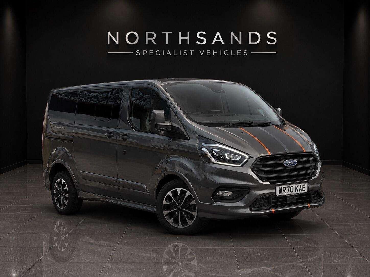 A 2020 FORD TRANSIT CUSTOM 2.0 320 EcoBlue Sport Crew Van L1 H1 Euro 6 (s/s) 5dr A 2020 FORD TRANSIT CUSTOM 2.0 320 EcoBlue Sport Crew Van L1 H1 Euro 6 (s/s) 5dr