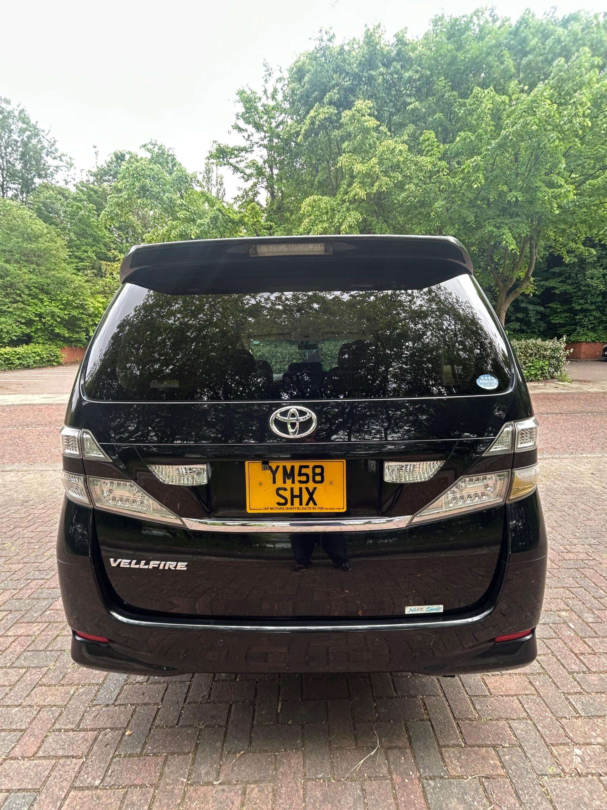 2009 TOYOTA VELLFIRE 2009 TOYOTA VELLFIRE