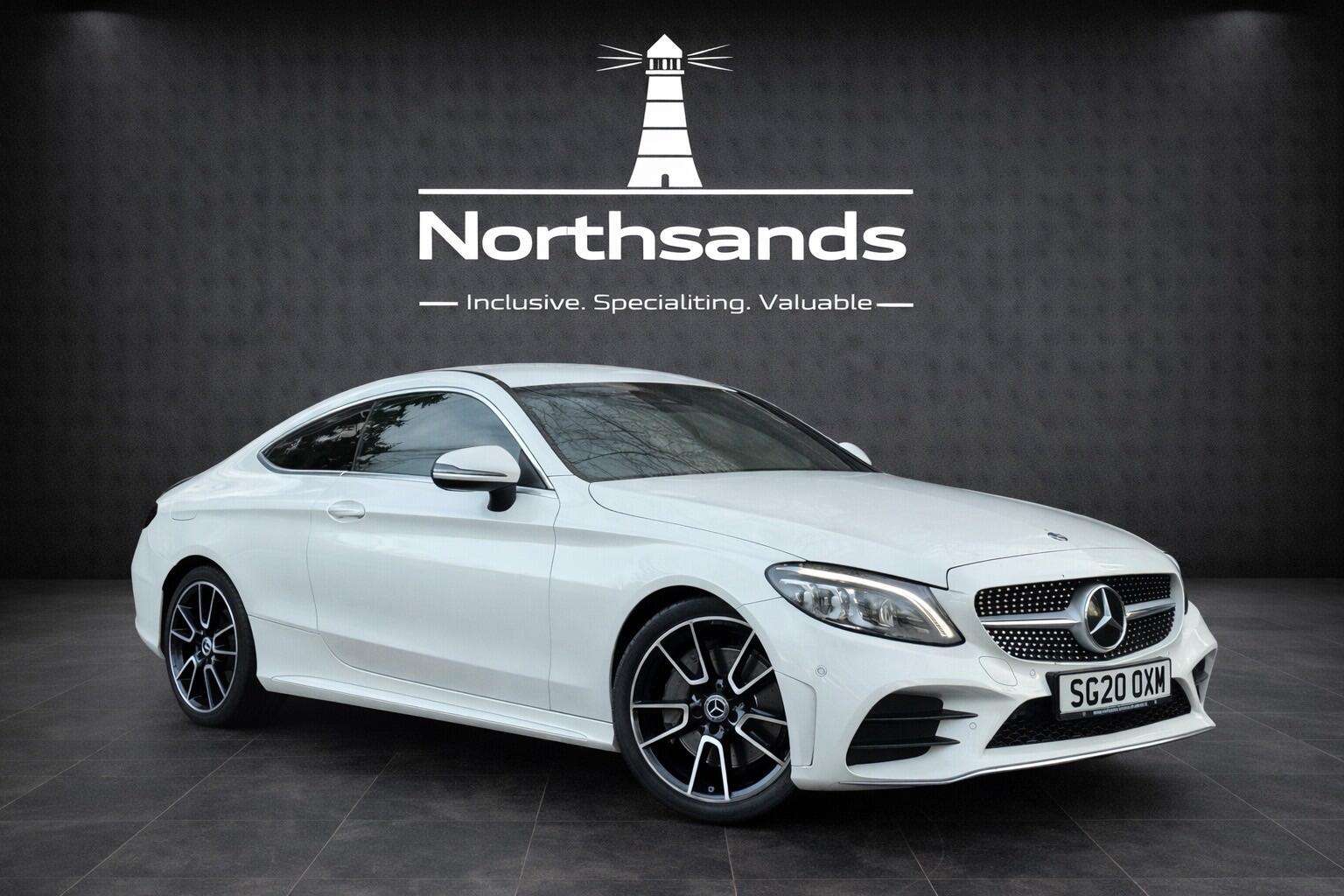 A 2020 MERCEDES-BENZ C CLASS 2.0 C300d AMG Line (Premium) G-Tronic+ Euro 6 (s/s) 2dr A 2020 MERCEDES-BENZ C CLASS 2.0 C300d AMG Line (Premium) G-Tronic+ Euro 6 (s/s) 2dr