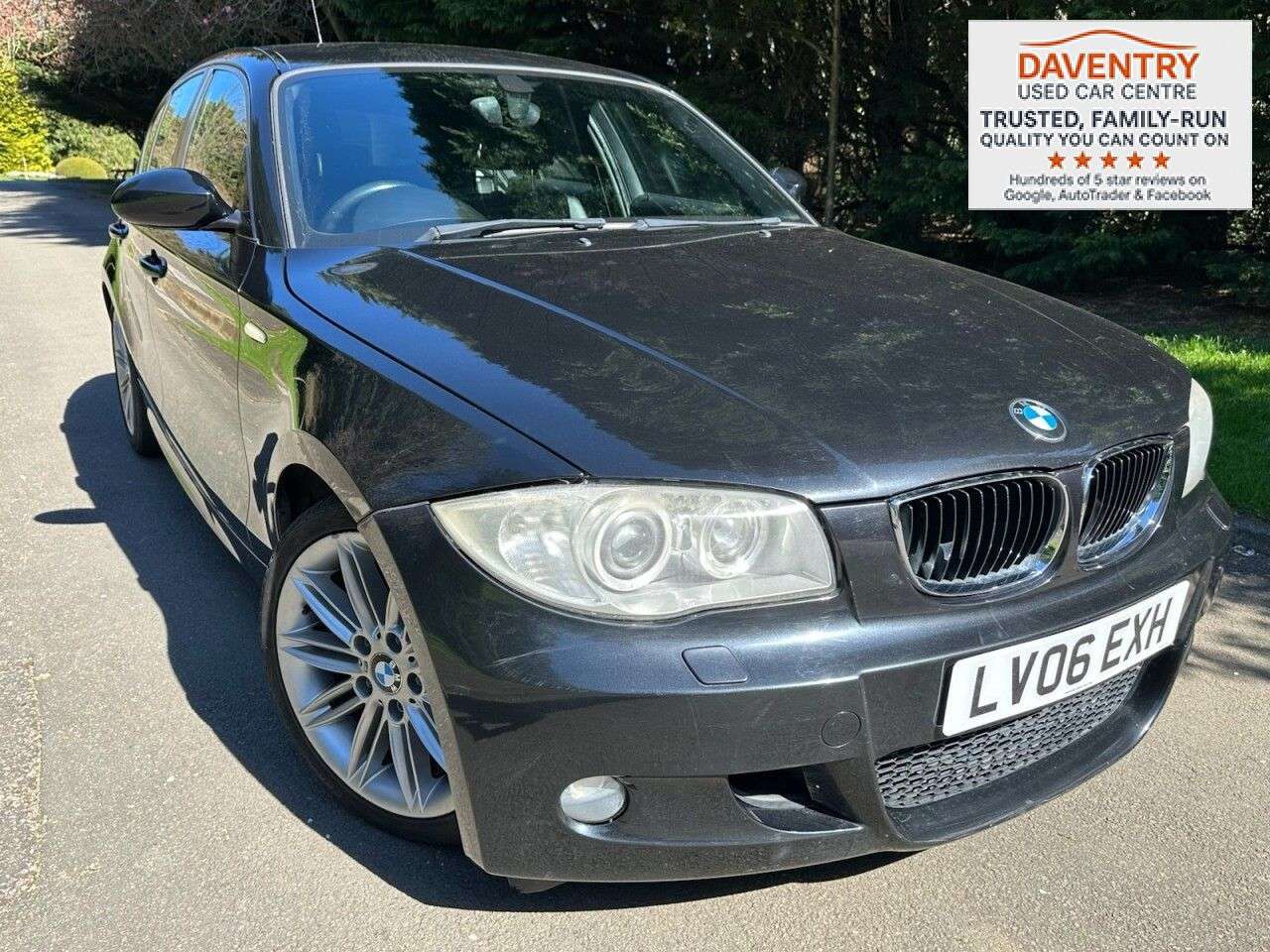 A 2006 BMW 1 SERIES 2.0 120i M Sport Hatchback 5dr Petrol Manual Euro 4 (150 ps) REAR PARK ASSI A 2006 BMW 1 SERIES 2.0 120i M Sport Hatchback 5dr Petrol Manual Euro 4 (150 ps) REAR PARK ASSI