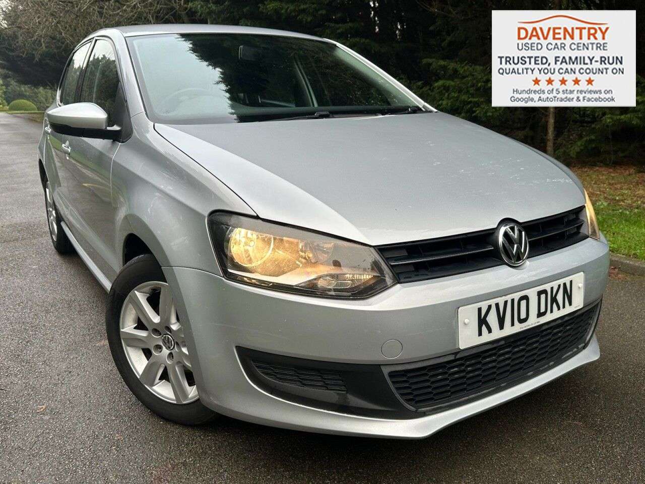 A 2010 VOLKSWAGEN POLO 1.4 SE Hatchback 5dr Petrol DSG Euro 5 (85 ps) LONG MOT, AIR CON, ALLOYS A 2010 VOLKSWAGEN POLO 1.4 SE Hatchback 5dr Petrol DSG Euro 5 (85 ps) LONG MOT, AIR CON, ALLOYS