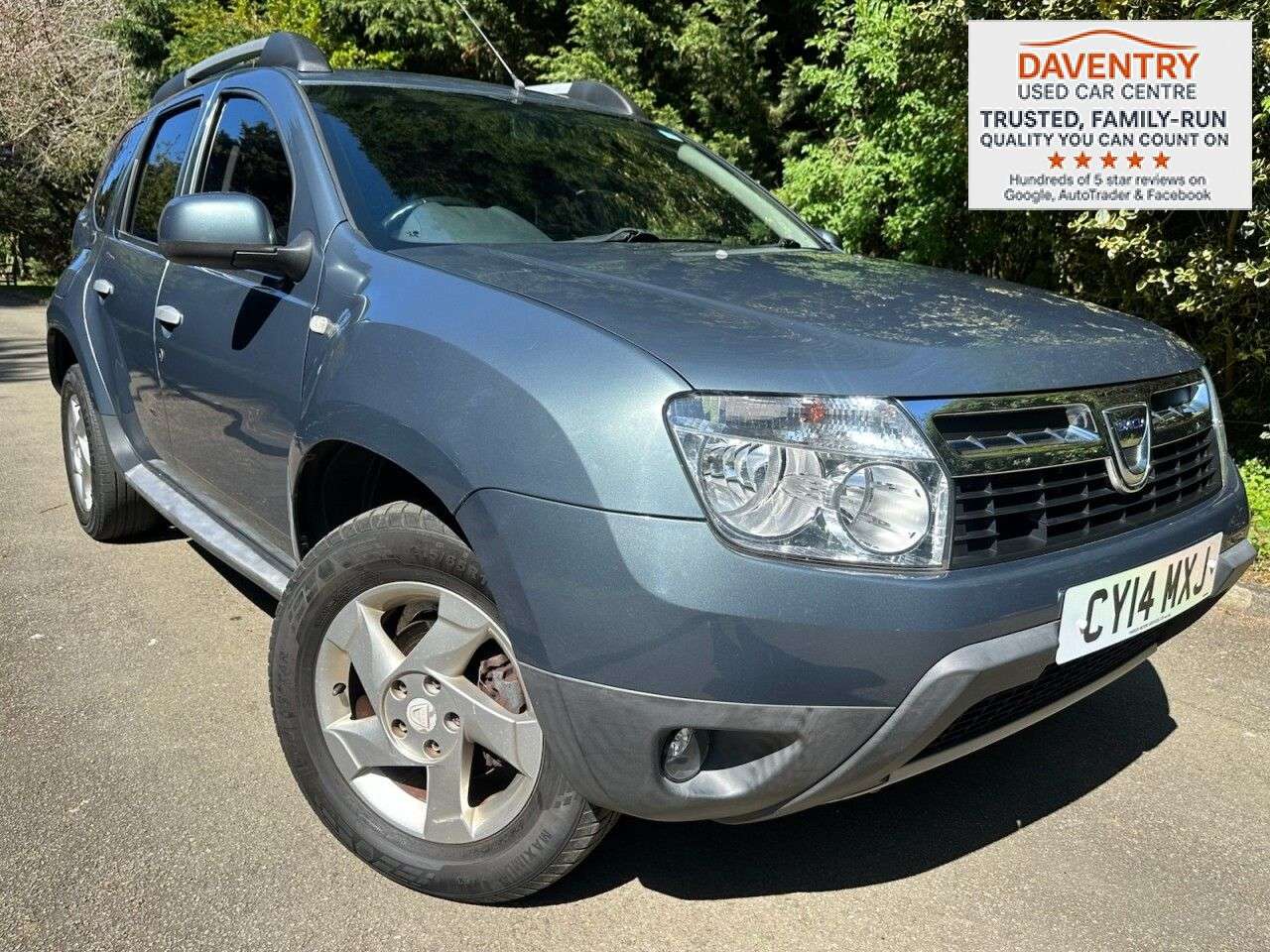 A 2014 DACIA DUSTER 1.5 dCi Laureate SUV 5dr Diesel Manual 4WD Euro 5 (110 ps) Long MOT, 2 Keys A 2014 DACIA DUSTER 1.5 dCi Laureate SUV 5dr Diesel Manual 4WD Euro 5 (110 ps) Long MOT, 2 Keys