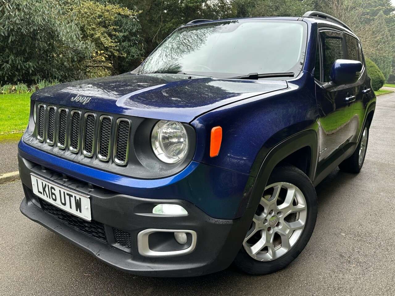 A 2016 JEEP RENEGADE 1.6 MultiJetII Longitude SUV 5dr Diesel Manual Euro 6 (s/s) (120 ps) Cheap A 2016 JEEP RENEGADE 1.6 MultiJetII Longitude SUV 5dr Diesel Manual Euro 6 (s/s) (120 ps) Cheap