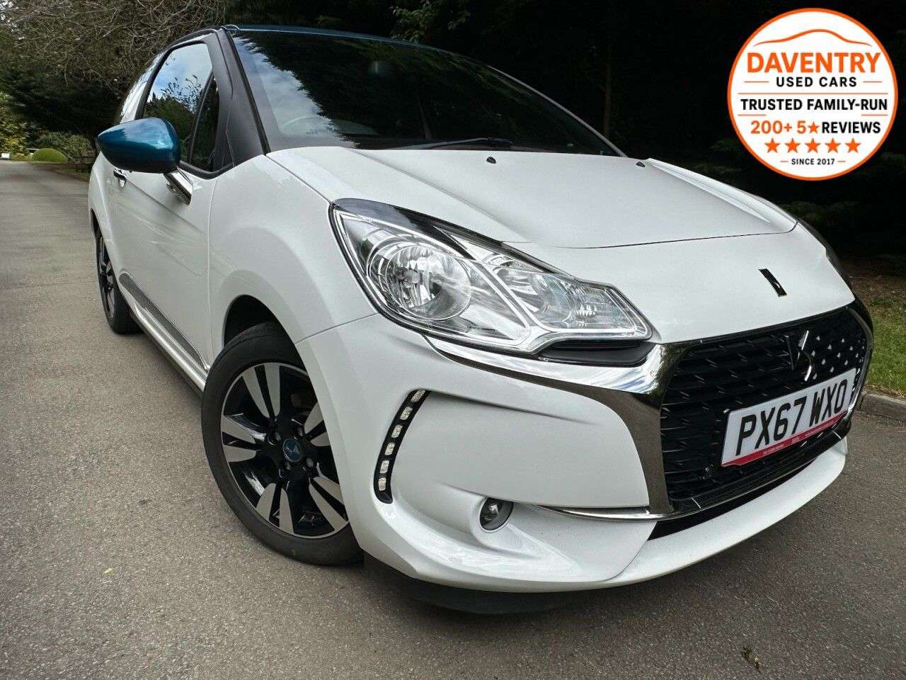 A 2017 DS AUTOMOBILES DS 3 1.6 BlueHDi Chic Hatchback 3dr Diesel Manual Euro 6 (s/s) (100 ps) ULEZ, Pe A 2017 DS AUTOMOBILES DS 3 1.6 BlueHDi Chic Hatchback 3dr Diesel Manual Euro 6 (s/s) (100 ps) ULEZ, Pe