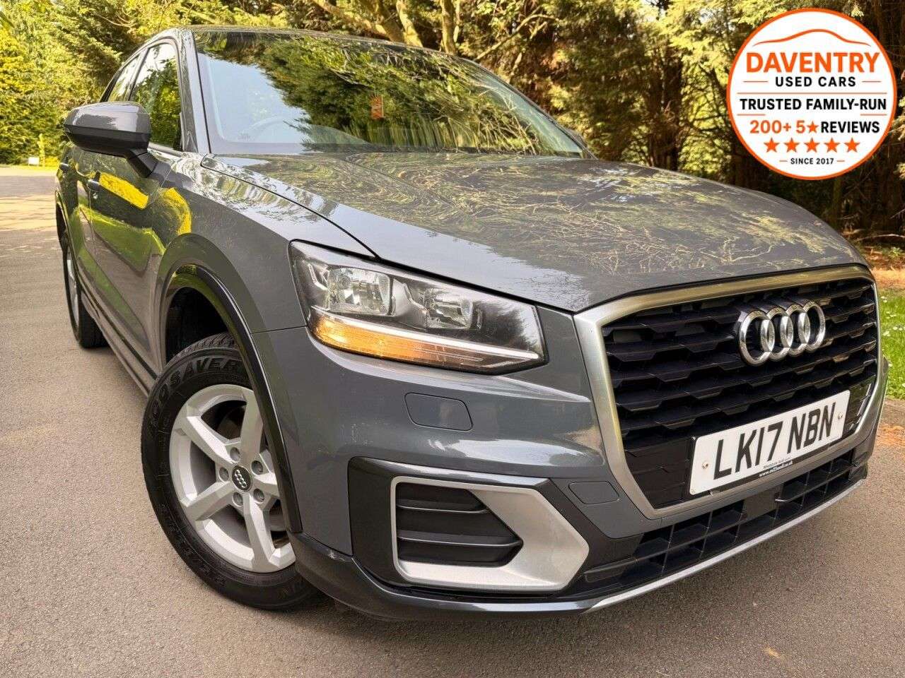 A 2017 AUDI Q2 1.0 TFSI SE SUV 5dr Petrol Manual Euro 6 (s/s) (116 ps) Bluetooth, DAB, Aut A 2017 AUDI Q2 1.0 TFSI SE SUV 5dr Petrol Manual Euro 6 (s/s) (116 ps) Bluetooth, DAB, Aut