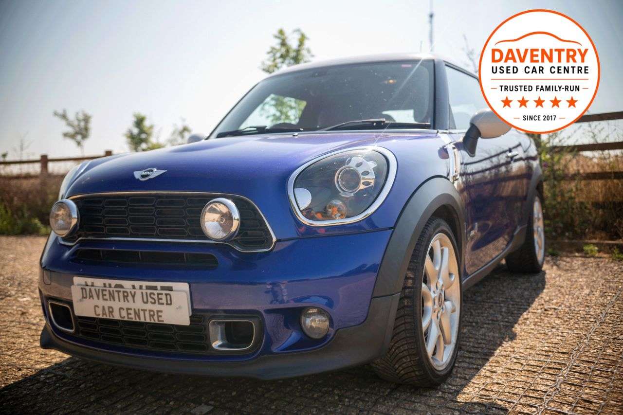 A 2013 MINI PACEMAN 1.6 Cooper S SUV 3dr Petrol Manual ALL4 Euro 5 (s/s) (184 ps) Full Service A 2013 MINI PACEMAN 1.6 Cooper S SUV 3dr Petrol Manual ALL4 Euro 5 (s/s) (184 ps) Full Service