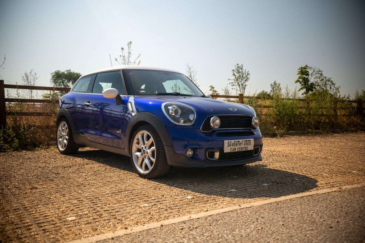 A 2013 MINI PACEMAN 1.6 Cooper S SUV 3dr Petrol Manual ALL4 Euro 5 (s/s) (184 ps) Full Service A 2013 MINI PACEMAN 1.6 Cooper S SUV 3dr Petrol Manual ALL4 Euro 5 (s/s) (184 ps) Full Service