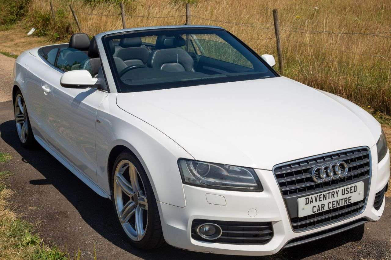 A 2010 AUDI A5 CABRIOLET 2.0 TDI S line Convertible 2dr Diesel Manual Euro 5 (s/s) (170 ps) Heated, A 2010 AUDI A5 CABRIOLET 2.0 TDI S line Convertible 2dr Diesel Manual Euro 5 (s/s) (170 ps) Heated,