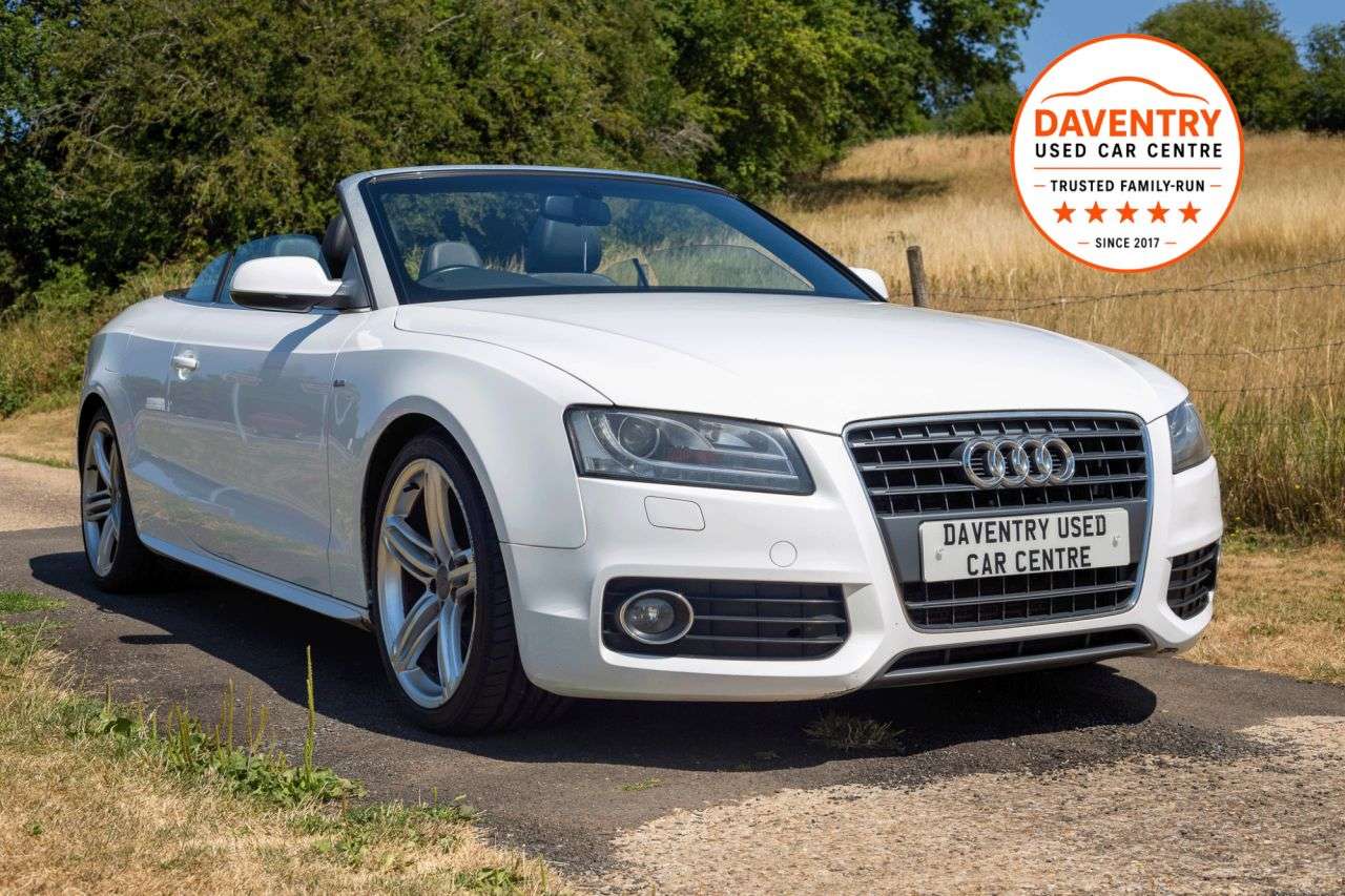 A 2010 AUDI A5 CABRIOLET 2.0 TDI S line Convertible 2dr Diesel Manual Euro 5 (s/s) (170 ps) Heated, A 2010 AUDI A5 CABRIOLET 2.0 TDI S line Convertible 2dr Diesel Manual Euro 5 (s/s) (170 ps) Heated,
