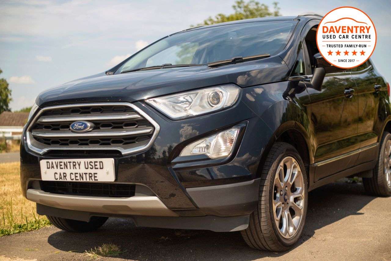A 2018 FORD ECOSPORT 1.0T EcoBoost Titanium SUV 5dr Petrol Manual Euro 6 (s/s) (125 ps) Touchscr A 2018 FORD ECOSPORT 1.0T EcoBoost Titanium SUV 5dr Petrol Manual Euro 6 (s/s) (125 ps) Touchscr