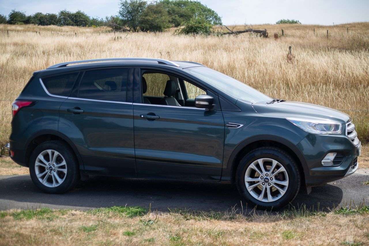 A 2018 FORD KUGA 1.5T EcoBoost GPF Titanium SUV 5dr Petrol Manual 2WD Euro 6 (s/s) (150 ps) A 2018 FORD KUGA 1.5T EcoBoost GPF Titanium SUV 5dr Petrol Manual 2WD Euro 6 (s/s) (150 ps)