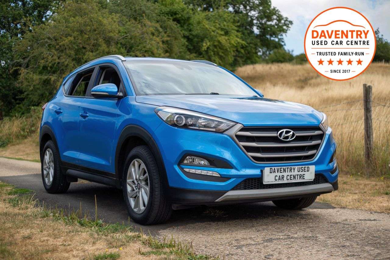 A 2018 HYUNDAI TUCSON 1.6 GDi Blue Drive SE Nav SUV 5dr Petrol Manual Euro 6 (s/s) (132 ps) 2 Own A 2018 HYUNDAI TUCSON 1.6 GDi Blue Drive SE Nav SUV 5dr Petrol Manual Euro 6 (s/s) (132 ps) 2 Own