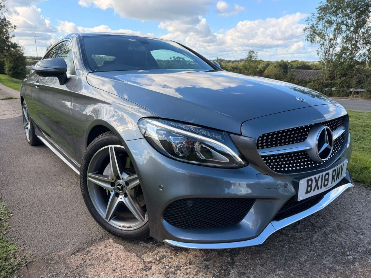 A 2018 MERCEDES-BENZ C CLASS 2.1 C220d AMG Line Coupe 2dr Diesel G-Tronic+ Euro 6 (s/s) (170 ps) FULL LE A 2018 MERCEDES-BENZ C CLASS 2.1 C220d AMG Line Coupe 2dr Diesel G-Tronic+ Euro 6 (s/s) (170 ps) FULL LE