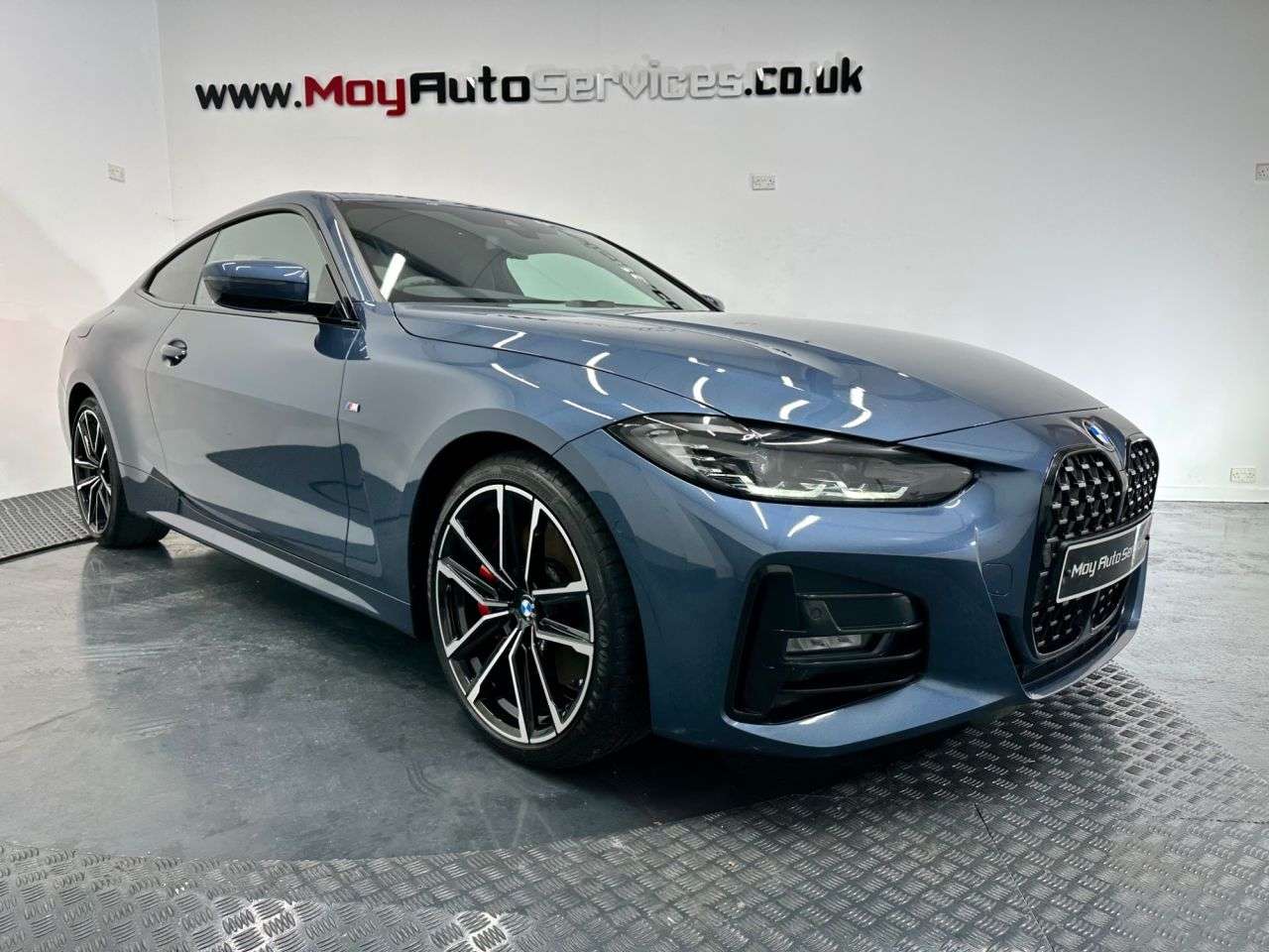 A 2022 BMW 4 SERIES 2.0 420d MHT M Sport Coupe 2dr Diesel Hybrid Auto xDrive Euro 6 (s/s) (190 A 2022 BMW 4 SERIES 2.0 420d MHT M Sport Coupe 2dr Diesel Hybrid Auto xDrive Euro 6 (s/s) (190