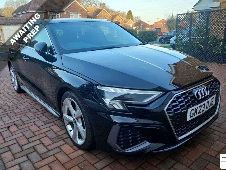 A 2023 AUDI A3 2.0 TDI 35 S line Sportback 5dr Diesel S Tronic Euro 6 (s/s) (150 ps) A 2023 AUDI A3 2.0 TDI 35 S line Sportback 5dr Diesel S Tronic Euro 6 (s/s) (150 ps)