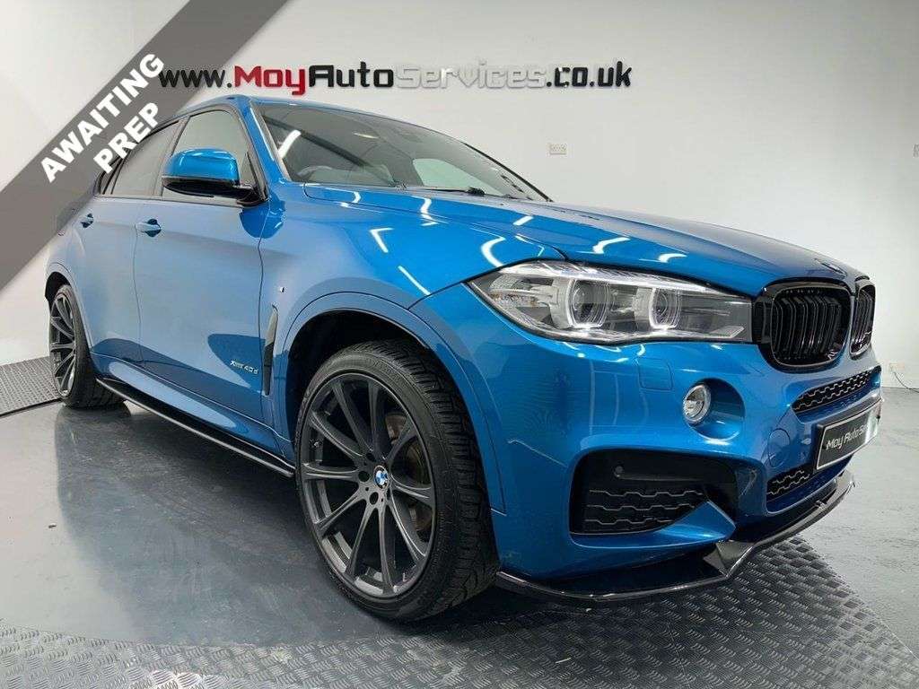 A 2018 BMW X6 3.0 40d M Sport Edition SUV 5dr Diesel Auto xDrive Euro 6 (s/s) (313 ps) A 2018 BMW X6 3.0 40d M Sport Edition SUV 5dr Diesel Auto xDrive Euro 6 (s/s) (313 ps)