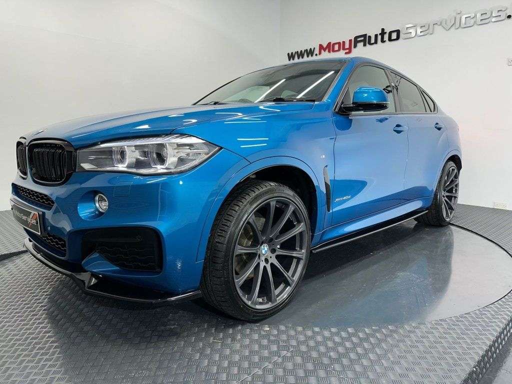 A 2018 BMW X6 3.0 40d M Sport Edition SUV 5dr Diesel Auto xDrive Euro 6 (s/s) (313 ps) A 2018 BMW X6 3.0 40d M Sport Edition SUV 5dr Diesel Auto xDrive Euro 6 (s/s) (313 ps)