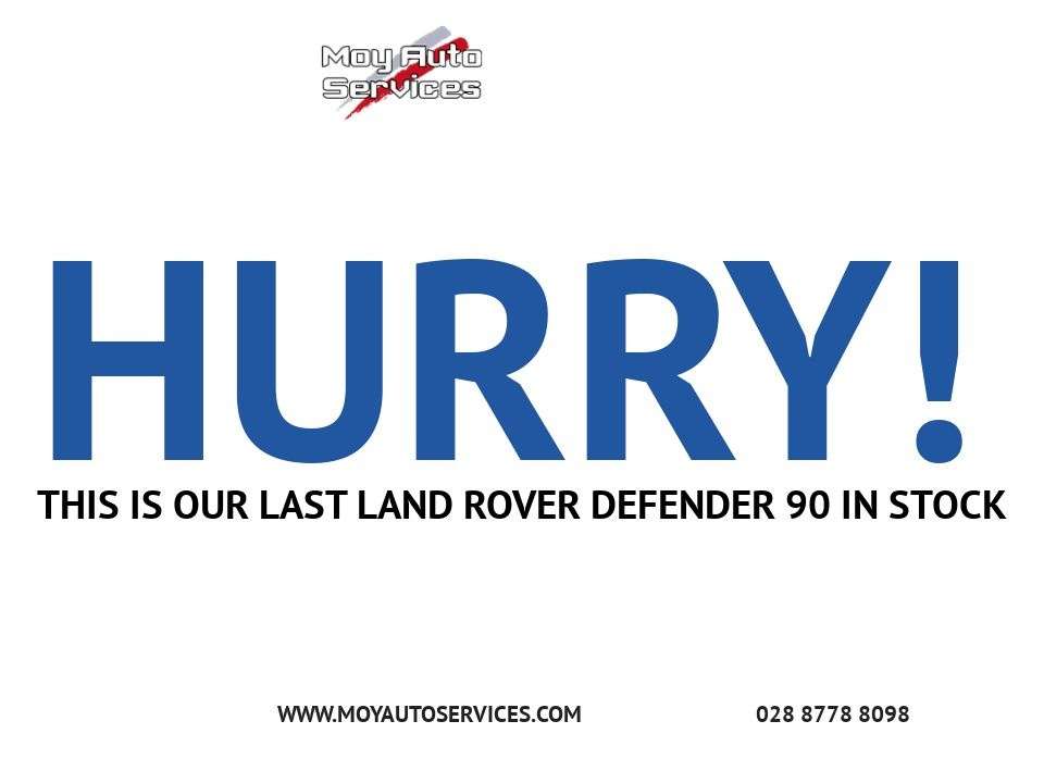 A 2024 LAND ROVER DEFENDER 90 3.0 D250 MHEV Hard Top SUV 3dr Diesel Auto 4WD SWB Euro 6 (s/s) (250 ps) A 2024 LAND ROVER DEFENDER 90 3.0 D250 MHEV Hard Top SUV 3dr Diesel Auto 4WD SWB Euro 6 (s/s) (250 ps)