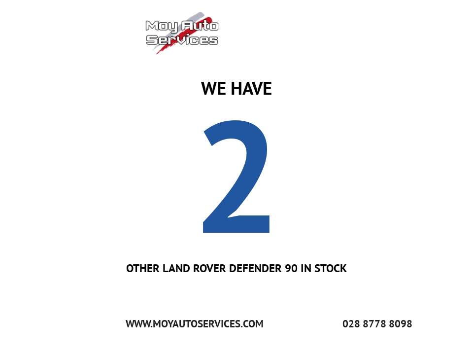 A 2024 LAND ROVER DEFENDER 90 3.0 D250 MHEV Hard Top SUV 3dr Diesel Auto 4WD SWB Euro 6 (s/s) (250 ps) A 2024 LAND ROVER DEFENDER 90 3.0 D250 MHEV Hard Top SUV 3dr Diesel Auto 4WD SWB Euro 6 (s/s) (250 ps)