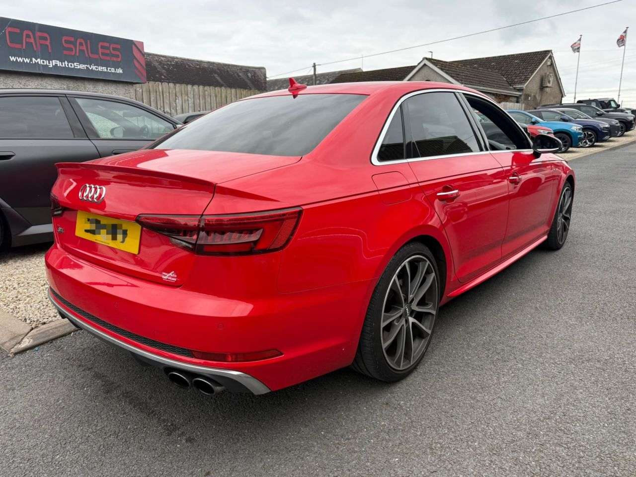 A 2017 AUDI S4 3.0 TFSI V6 Saloon 4dr Petrol Tiptronic quattro Euro 6 (s/s) (354 ps) A 2017 AUDI S4 3.0 TFSI V6 Saloon 4dr Petrol Tiptronic quattro Euro 6 (s/s) (354 ps)