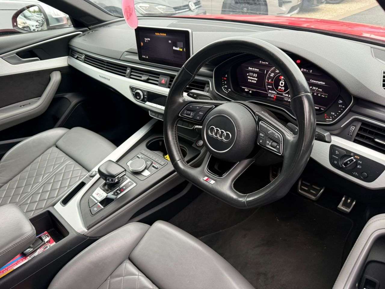 A 2017 AUDI S4 3.0 TFSI V6 Saloon 4dr Petrol Tiptronic quattro Euro 6 (s/s) (354 ps) A 2017 AUDI S4 3.0 TFSI V6 Saloon 4dr Petrol Tiptronic quattro Euro 6 (s/s) (354 ps)