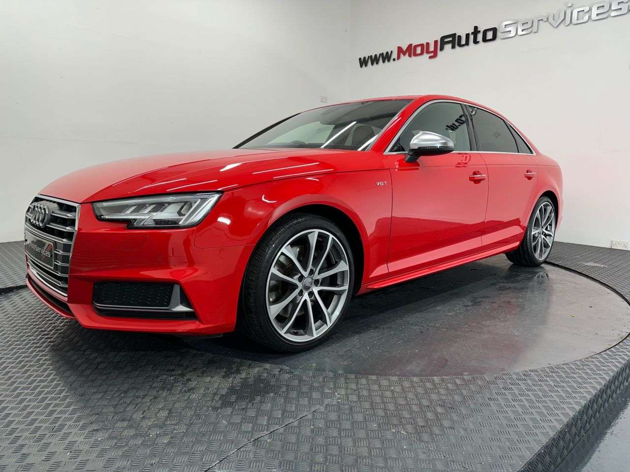 A 2017 AUDI S4 3.0 TFSI V6 Saloon 4dr Petrol Tiptronic quattro Euro 6 (s/s) (354 ps) A 2017 AUDI S4 3.0 TFSI V6 Saloon 4dr Petrol Tiptronic quattro Euro 6 (s/s) (354 ps)