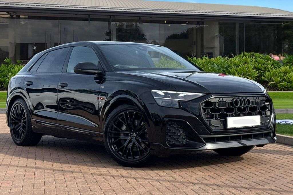 A 2024 AUDI Q8 3.0 TDI V6 50 Black Edition SUV 5dr Diesel Tiptronic quattro Euro 6 (s/s) ( A 2024 AUDI Q8 3.0 TDI V6 50 Black Edition SUV 5dr Diesel Tiptronic quattro Euro 6 (s/s) (
