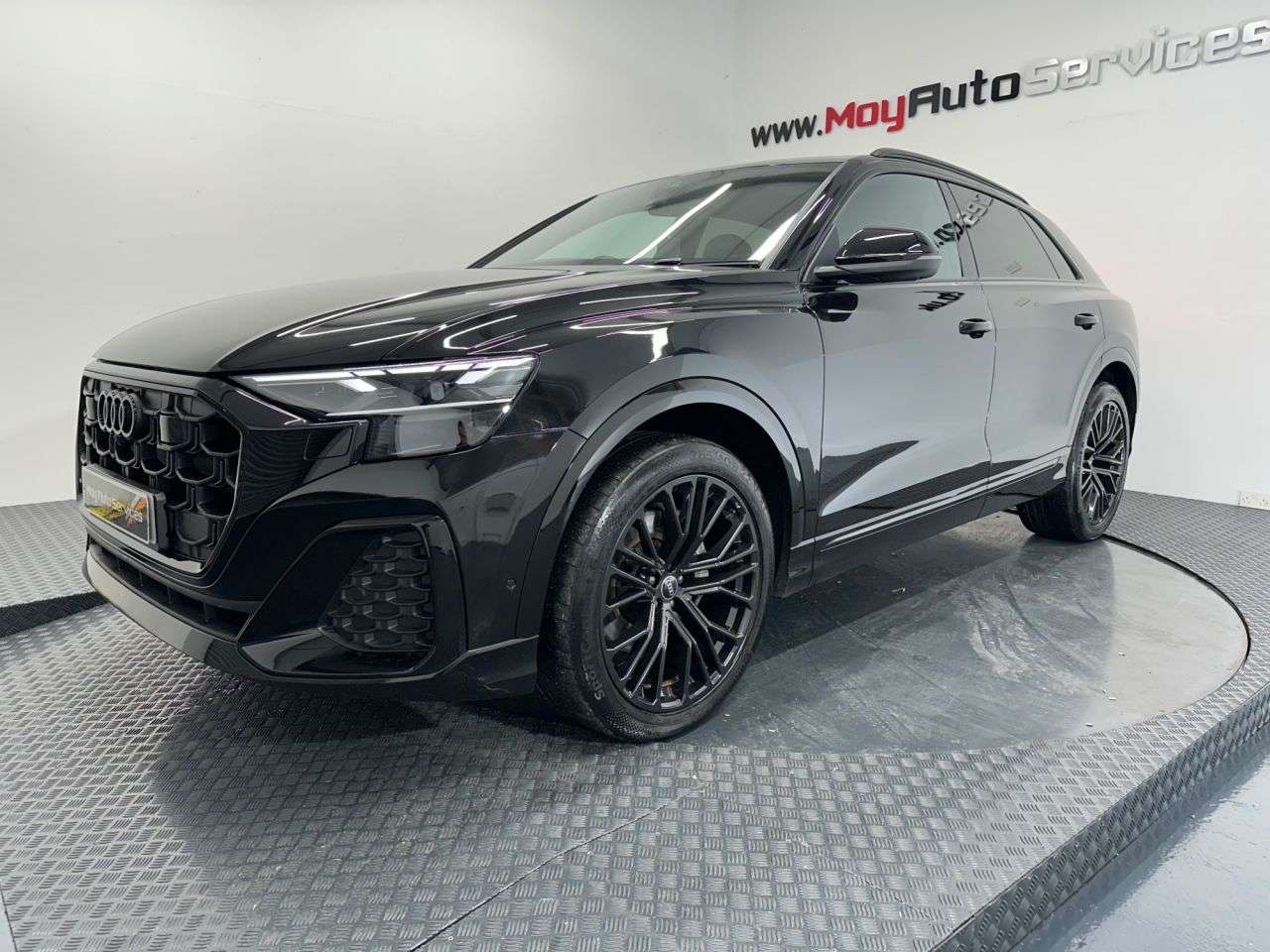 A 2024 AUDI Q8 3.0 TDI V6 50 Black Edition SUV 5dr Diesel Tiptronic quattro Euro 6 (s/s) ( A 2024 AUDI Q8 3.0 TDI V6 50 Black Edition SUV 5dr Diesel Tiptronic quattro Euro 6 (s/s) (