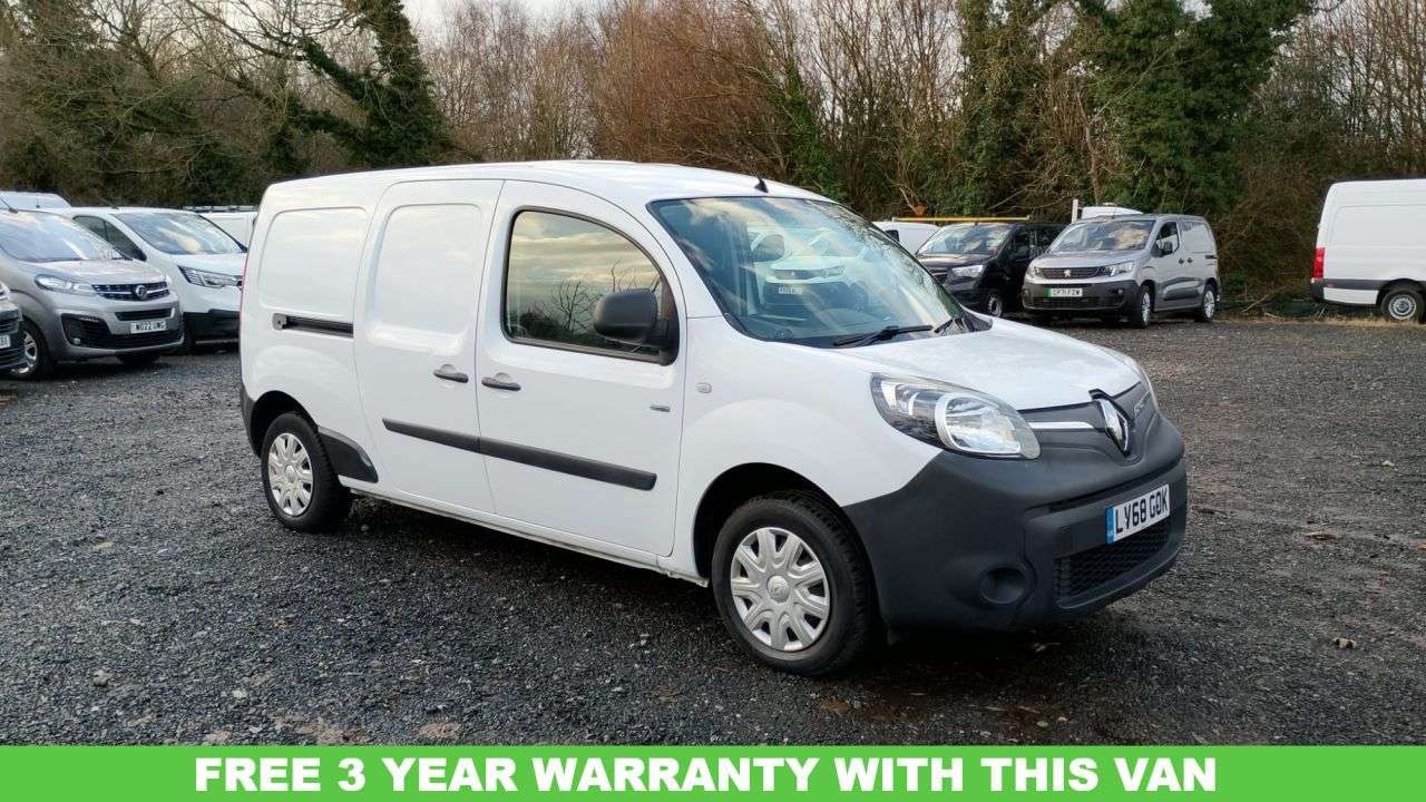 A 2018 RENAULT KANGOO MAXI ZE Business Electric Auto 33 KWH FREE 3 YEAR WARRANTY COVER ON THIS VAN Wit A 2018 RENAULT KANGOO MAXI ZE Business Electric Auto 33 KWH FREE 3 YEAR WARRANTY COVER ON THIS VAN Wit