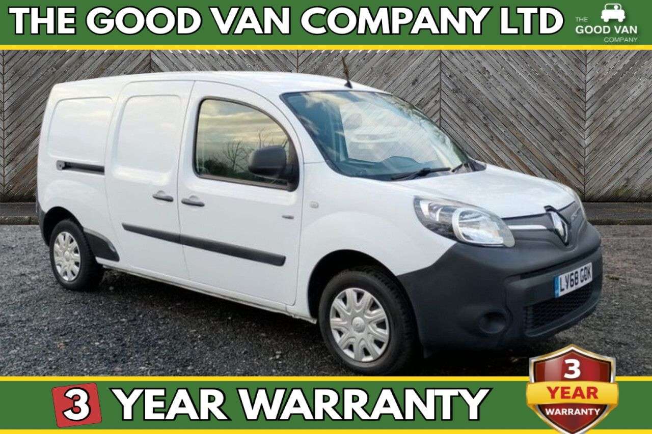 A 2018 RENAULT KANGOO MAXI ZE Business Electric Auto 33 KWH FREE 3 YEAR WARRANTY COVER ON THIS VAN Wit A 2018 RENAULT KANGOO MAXI ZE Business Electric Auto 33 KWH FREE 3 YEAR WARRANTY COVER ON THIS VAN Wit