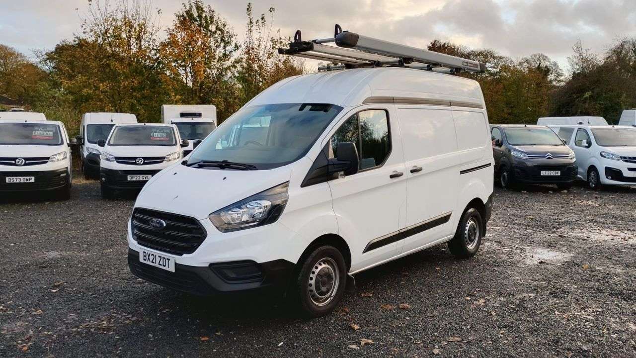A 2021 FORD TRANSIT CUSTOM L1 H2 Leader Premium TDCI 130 PS High Roof 300 with Air Conditioning, Parki A 2021 FORD TRANSIT CUSTOM L1 H2 Leader Premium TDCI 130 PS High Roof 300 with Air Conditioning, Parki