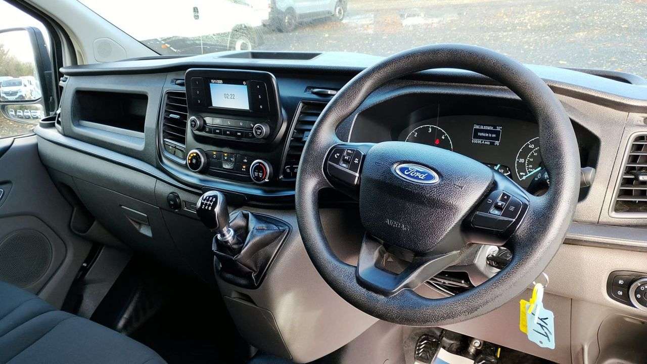 A 2021 FORD TRANSIT CUSTOM L2 H1 Leader Premium TDCI 105 PS 300 LWB With Air Conditioning, Bluetooth, A 2021 FORD TRANSIT CUSTOM L2 H1 Leader Premium TDCI 105 PS 300 LWB With Air Conditioning, Bluetooth,