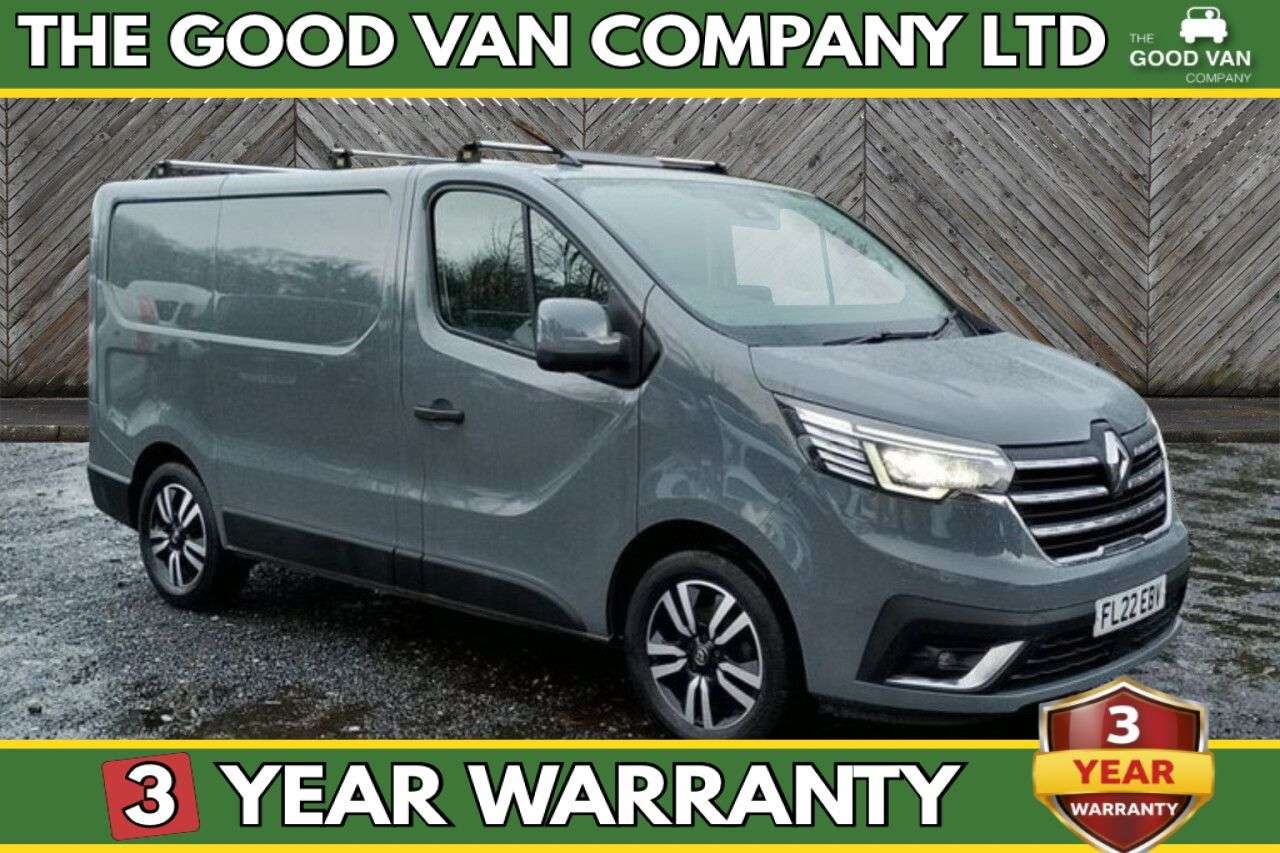 A 2022 RENAULT TRAFIC L1 H1 Sport + DCI 150 PS SWB Sport Plus Model FREE 3 YEAR WARRANTY COVER WI A 2022 RENAULT TRAFIC L1 H1 Sport + DCI 150 PS SWB Sport Plus Model FREE 3 YEAR WARRANTY COVER WI