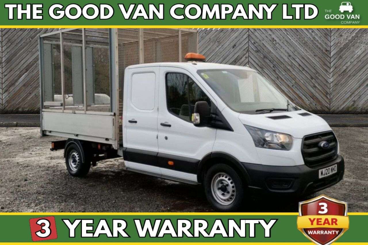 A 2020 FORD TRANSIT Tipper Crew Cab Caged Tdci 130 ps FREE 3 YEAR WARRANTY COVER WITH THIS TIPP A 2020 FORD TRANSIT Tipper Crew Cab Caged Tdci 130 ps FREE 3 YEAR WARRANTY COVER WITH THIS TIPP