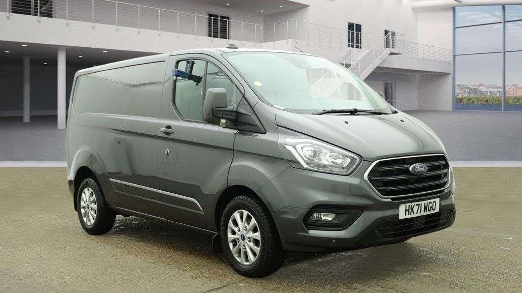 A 2021 FORD TRANSIT CUSTOM Limited L1 H1 Tdci 130 PS SWB finished in Magnetic Grey . This Ford Transit A 2021 FORD TRANSIT CUSTOM Limited L1 H1 Tdci 130 PS SWB finished in Magnetic Grey . This Ford Transit